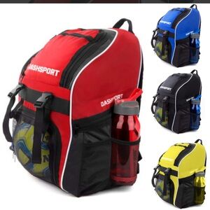 DashSport Soccer Backpack with Ball Holder
